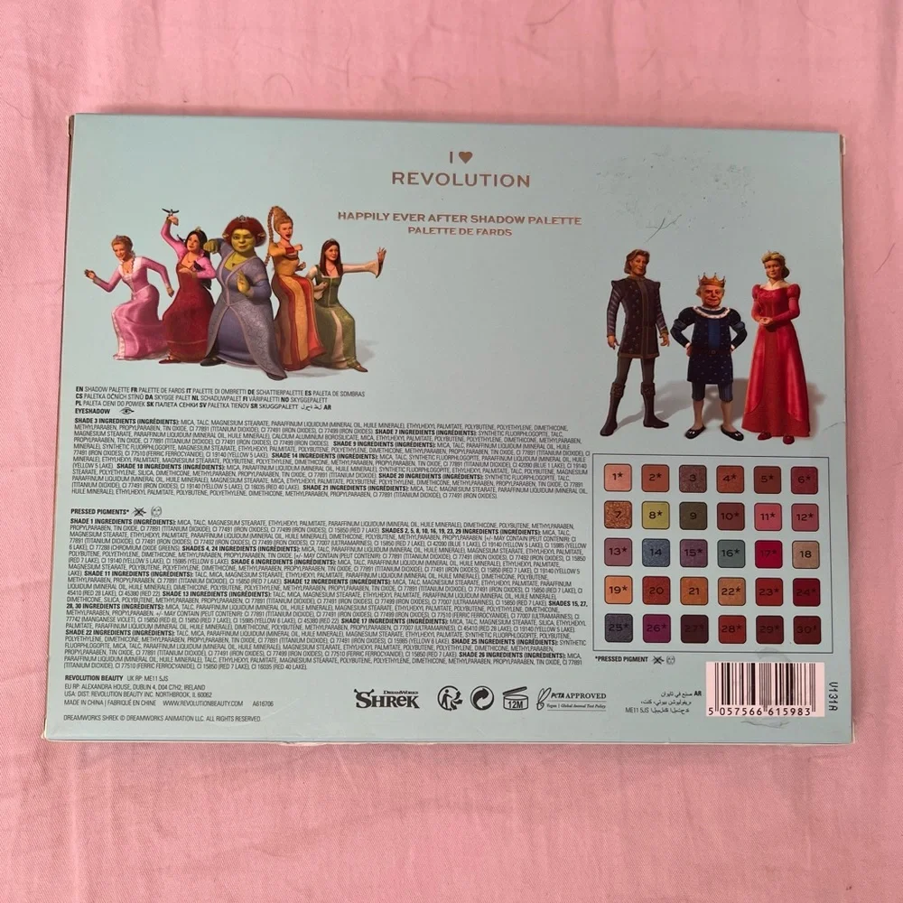 COPY - Shrek x Revolution palette